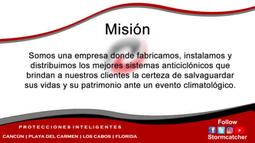 Misión de Storm Catcher: fabricar e instalar sistemas anticiclónicos con calidad y seguridad