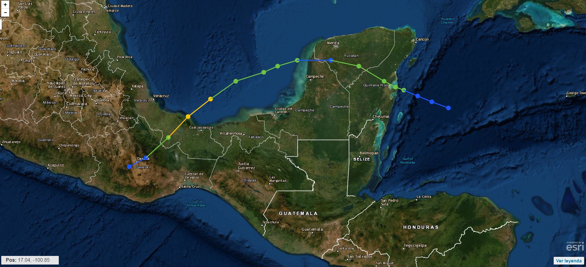 Hurricane Stan 2005 - Stormcatcher