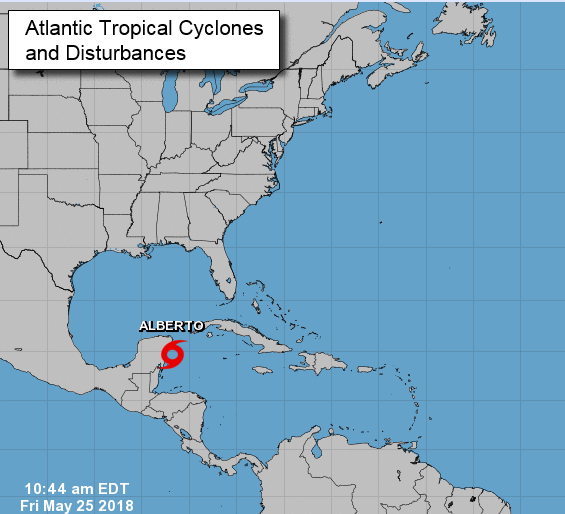 Subtropical Storm Alberto - Stormcatcher